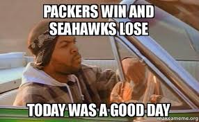 As a buccaneers/packers fan, i was praying for the vikings to win (i.redd.it). Packers Win And Seahawks Lose Today Was A Good Day Make A Meme