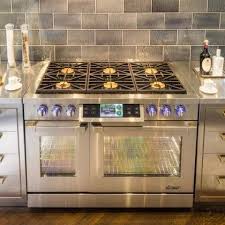 Dacor Dyrp48dsng Renaissance Series 48 Inch Stainless Steel Slide In Gas Range In Stainless Steel Kitchen Remodel Dacor Wall Oven