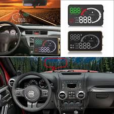 Liislee Car Hud Head Up Display For Jeep Wrangler Jk Renegade Compass Grand Cherokee Safe Screen Projector O Head Up Display Jeep Wrangler Jk Jeep Wrangler