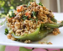 Quinoa And Ground Turkey Stuffed Peppers Recipe Stuffed Peppers Recipes Cooking Recipes