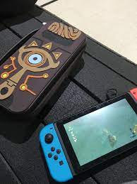 Nintendo switch sheikah slate case 3d print breath of the wild cosplay costume fan art price: My Sheikah Slate Switch Case Breath Of The Wild