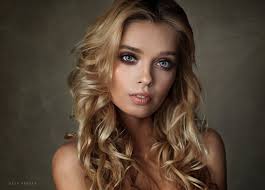 Sean Archer, women, portrait, face, blonde, HD Wallpaper