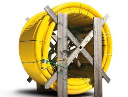 Yellow pipe for the gas industry | Versaprofiles