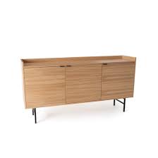 Buffet enfilade chêne et cannage, waska chêne la redoute … buffet bas : Buffet 3 Portes Chene Volga Chene La Redoute Interieurs La Redoute