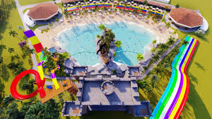Minas gerais's largest water park will be an ideal place to escape the rush of large centers and take advantage of contact with nature. Aquabeat Apresenta Detalhes Da Piscina De Ondas Do Parque Aquatico Turismo Compartilhado