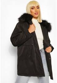 À la recherche d'une parka fourrure femme mode et tendance ? Parkas Anoraks Parkas Femme Boohoo Fr