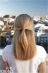 Quick And Easy Hairstyles For Straight Hair Half Up Hairstyle Tutorial Popular Haircuts And Straight Hairstyles Medium Length Hair Straight Easy Hairstyles