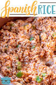 Add ground beef, oregano, chili powder. This Spanish Rice Recipe Is Stuffed With Cooked Rice Tomato Sauce Ground Beef Peppers Onions And Seasoning Delicious Com Spanish Rice Recipes Beef Recipes