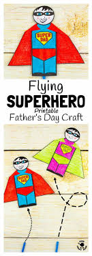 Here i love sharing easy everyday recipes, printables, cricut crafts, holiday fun, and kids activities! Flying Superhero Father S Day Craft Kids Craft Room