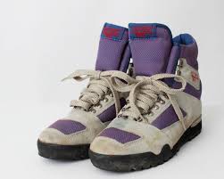 Vintage Womens Hiking Boots Hi Tec Hi Tec High Top 80s Retro Us Size 9 5 Eu 40 Uk 7 5 25 4 Cm