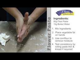 Roll gum paste between your hand and flatten before placing it on the mat. Pin By Chunda Greathouse On Lace Cakes Gumpaste Recipe Homemade Gumpaste Recipe Fondant Techniques