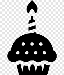 Maybe you would like to learn more about one of these? Birthday Cake Cupcake Clip Art Black And White Transparent Png