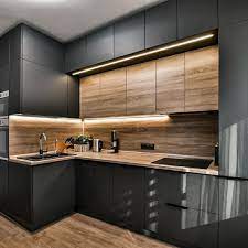 24 Stunning Black Kitchen Decorating Ideas 2020 Page 8 Of 24 Martinaruby Com Kitchen Furniture Design Kitchen Room Design Kitchen Design Decor