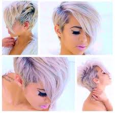 Krátké, pod chlapcem, modelové účesy přitahují jejich mládí, odvahu a pohodlí. Modified Long Pixie Hair Styles Short Hair Styles White Hair Color