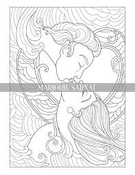 I love you, cute bear kissing i love you coloring pages: Miss Marjorie S Emporium Marjorie Sarnat Design Illustration