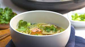 Chicken And Veggie Miso Soup Instant Pot Version Recipe Recipes Miso Soup Pot Recipes