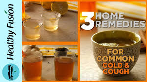 3 Home Remedies For Common Cold Flu Cough Recipes By Healthy Food Fusion Youtube