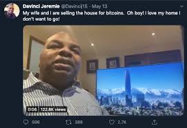 In 2015 i sold 800 btc to buy a house for my family. Btc Og Davinci Jeremie Selling His House To Buy More Bitcoins Not Sure What To Think Of This Lol Cryptocurrency