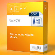 Der chef sagt damit, dass eine grenze überschritten wurde. Abmahnung Alkohol Muster Know Now Vorlagen