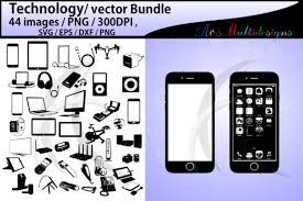 1 Technology Icons Designs Graphics
