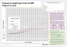Pregnancy Weight Gain Trackers Bmi Charts Printable
