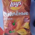 Чипсы картофельные Lays Рифленые "паприка" - «Красный цвет ...