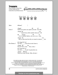 Vocal Instrumental Version Treasure Por A Levine Bruno Mars P Lawrence Em Musicaneo