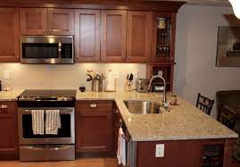 Shaker Kitchen Cabinets In Maple Cognac Glass Kitchen Cabinet Doors Granite Countertop Por New Kitchen Cabinets Custom Kitchen Cabinets Maple Kitchen Cabinets