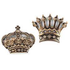 There are 524 his hers crown for sale on etsy, and they cost $17.36 on average. His Her Crown Gold Jeweled Wall Plaque Set Of 2 Kirklands