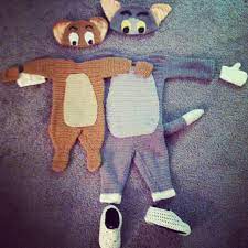 Crochet Tom And Jerry Costumes Tom And Jerry Costume Crochet Halloween Hat Free Pattern Crochet Costumes