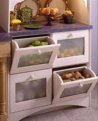 Drawers For Potatoes Onions And Other Veggies That Should Be Kept Separate From One Another Vegetable Drawer Diy Kitchen Storage Kitchen Organization