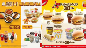 Menu baru mcd , mcdonald's thai sweet chili chicken , food vlogger indo , review makanan , menu mcd terenak , vlog kuliner indonesia.follow social. Baru Promo Mcd Hingga 30 Juni 2021 Nasi Uduk Burger Mcflurry Rp 30 Ribuan Beli 1 1 Rp 18 Ribuan Tribun Bali