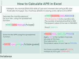 How To Calculate Annual Percentage Rate Apr