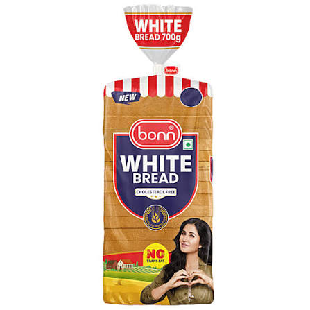 Bonn white bread 700g