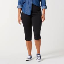 Basic Editions Women S Plus Capri Leggings Black Onyx Maritime Blue Black Coffee Tabby Grey Heather Capri Leggings Women Heather Black