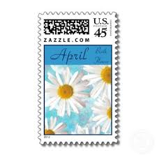 Daisy Birth Flower Postage Stamps April April Birth Flower Birth Flowers Postage Stamps Usa