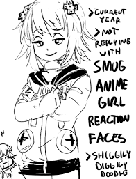 Best price anime merchandise with free worldwide shipping! Smug Nep Is Extra Smug Smug Anime Face Know Your Meme