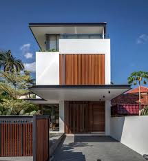 Your architectural elevation should be harmonious with a degree of unity. Sunny Side House Wallflower Architecture Design Archdaily
