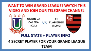 Clube de regatas do flamengo (brazilian portuguese: Cll Vs Flmg Dream11 Team Union La Calera Vs Flamengo Cll Vs Flmg Dream11 Prediction Fsp Indiansports11