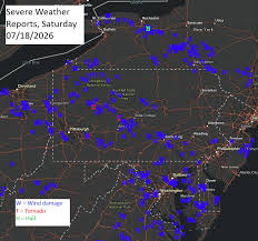Severe Weather of July 18th, 2026