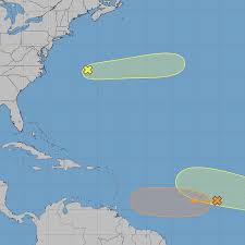 Hurricane forecasters now tracking 3 Atlantic disturbances, one likely to form into depression