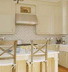 It will look especially pretty in a home with grey walls and gold. Cream And White Kitchens Happy Accident Or Stroke Of Genius Cream And White Kitchen Kitchen Tiles Backsplash Kitchen Tiles