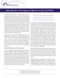 Https Www Politicalparity Org Wp Content Uploads 2017 10 Parity Research Women Impact Pdf