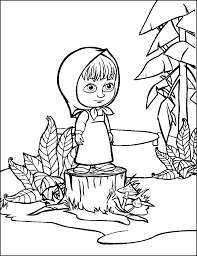Masha and the bear coloring pages on coloring book info. Masha Bear Coloring Pages Novocom Top