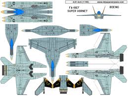 Boeing Fa 18 Super Hornet Paper Airplane Models Paper Airplanes Model Airplanes