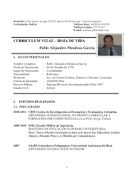 Aquí puedes ver ejemplos de cv de todo tipo de conductores, taxis, remises, choferes de ómnibus, transportes pesados, camiones, maquinaria de 10) ejemplos de curriculums vitae de electricistas. Http Www Colegioedaddeoro Com Fdat Full Curriculum Vitae Alejandro Pdf