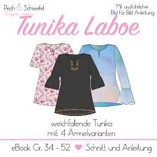 Finden sie ihren lieblingsschnitt in der reichen auswahl von schnittmuster.net. Schnittmuster Tunika Laboe Gr 34 52 Mit Verschiedenen Armelvarianten