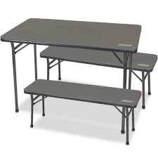 Whether you opt for wicker, metal, or plastic, a cozy garden patio set can bring a real sense of serenity to a property. Coleman Pack Away Table Bench 3 Pce Set Snowys Outdoors