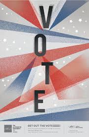 The Professional Association For Design Vote Poster Get Out The Vote Political Posters