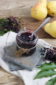Holunder Birnen Marmelade Rezept Marmelade Holunder Marmelade Und Holundermarmelade